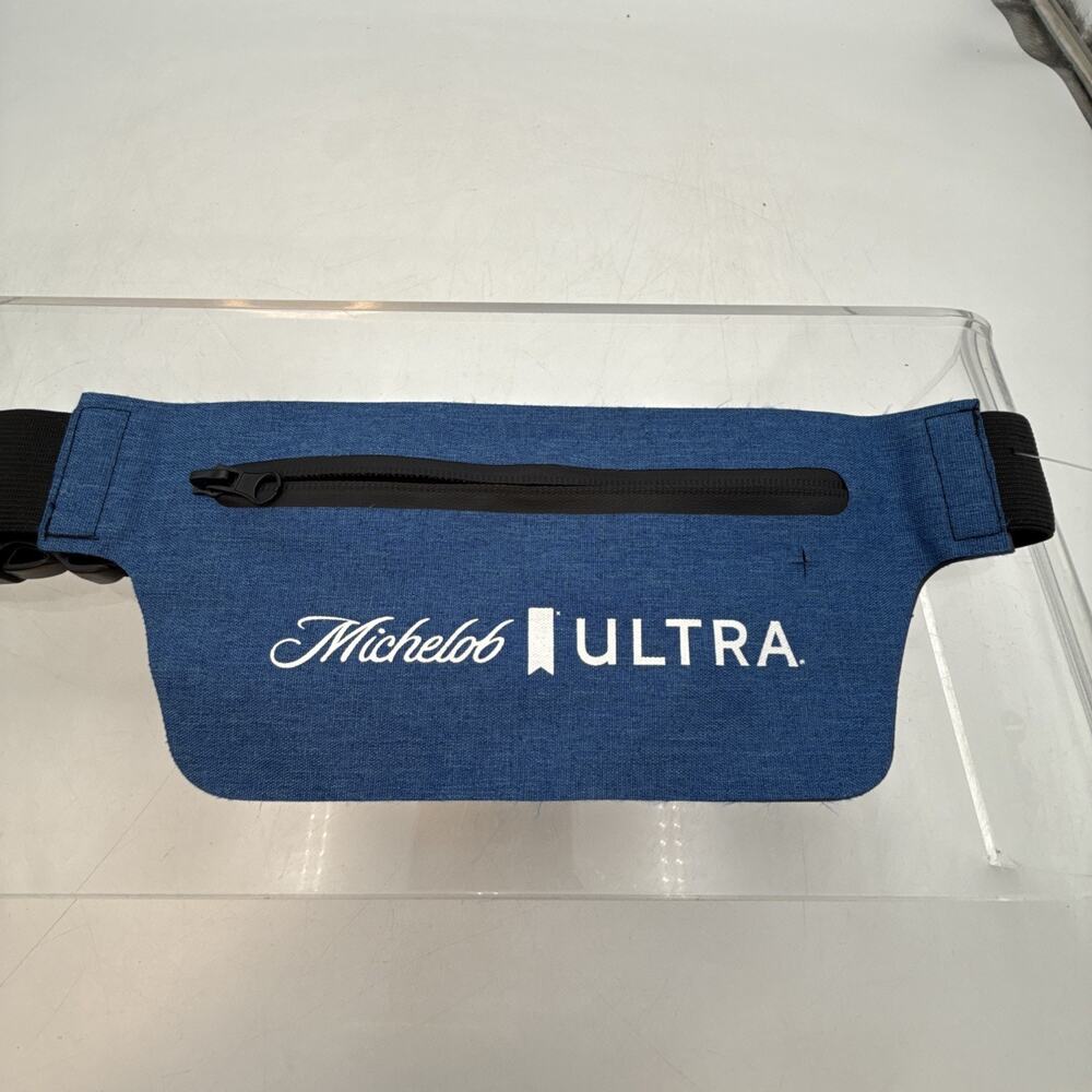 Michelob Ultra Fanny Pack - Flat With Cord Access On Front
